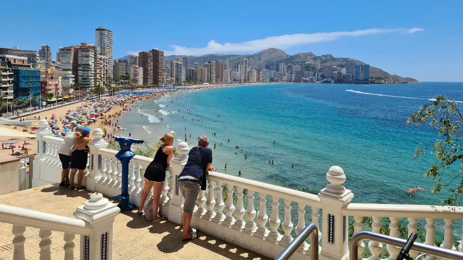 Bernidom praia, Espanha